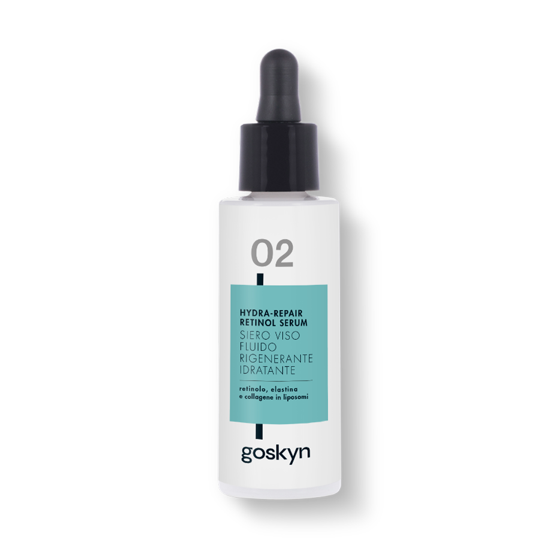 SIERO VISO RIGENERANTE AL RETINOLO ACIDO IALURONICO COLLAGENE ELASTINA