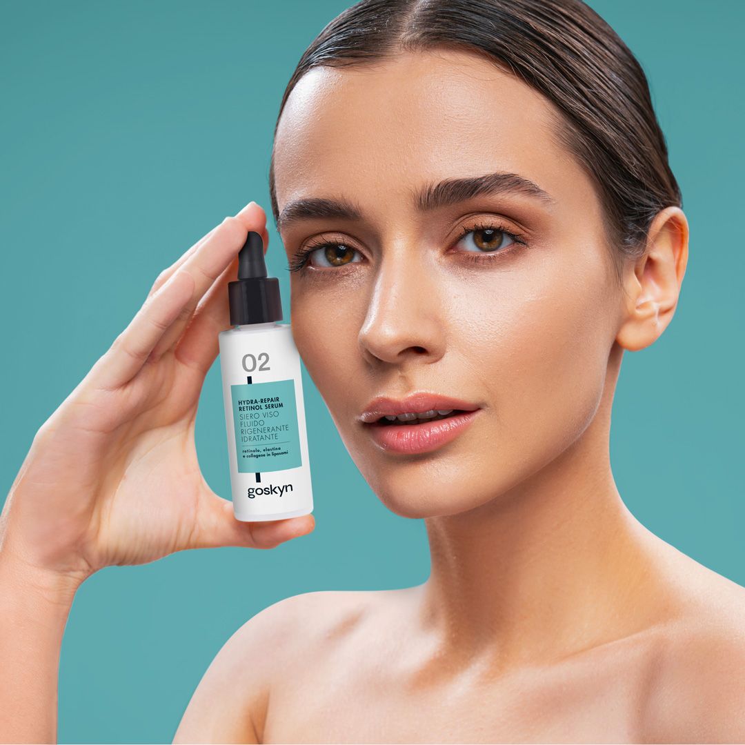 SIERO VISO RIGENERANTE AL RETINOLO ACIDO IALURONICO COLLAGENE ELASTINA