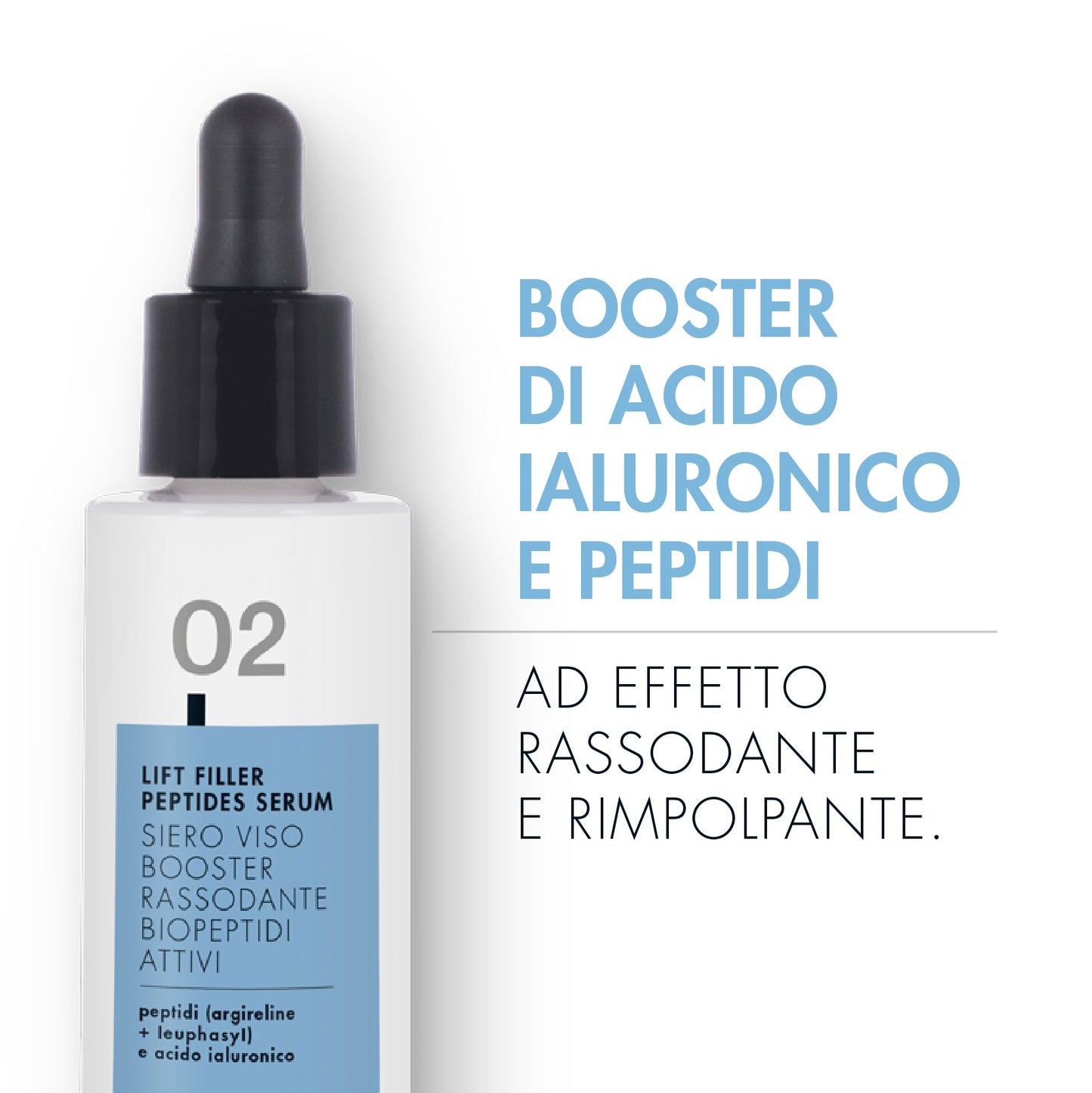 SIERO VISO BOOSTER RASSODANTE BIOPEPTIDI CON EFFETTO RIMPOLPANTE