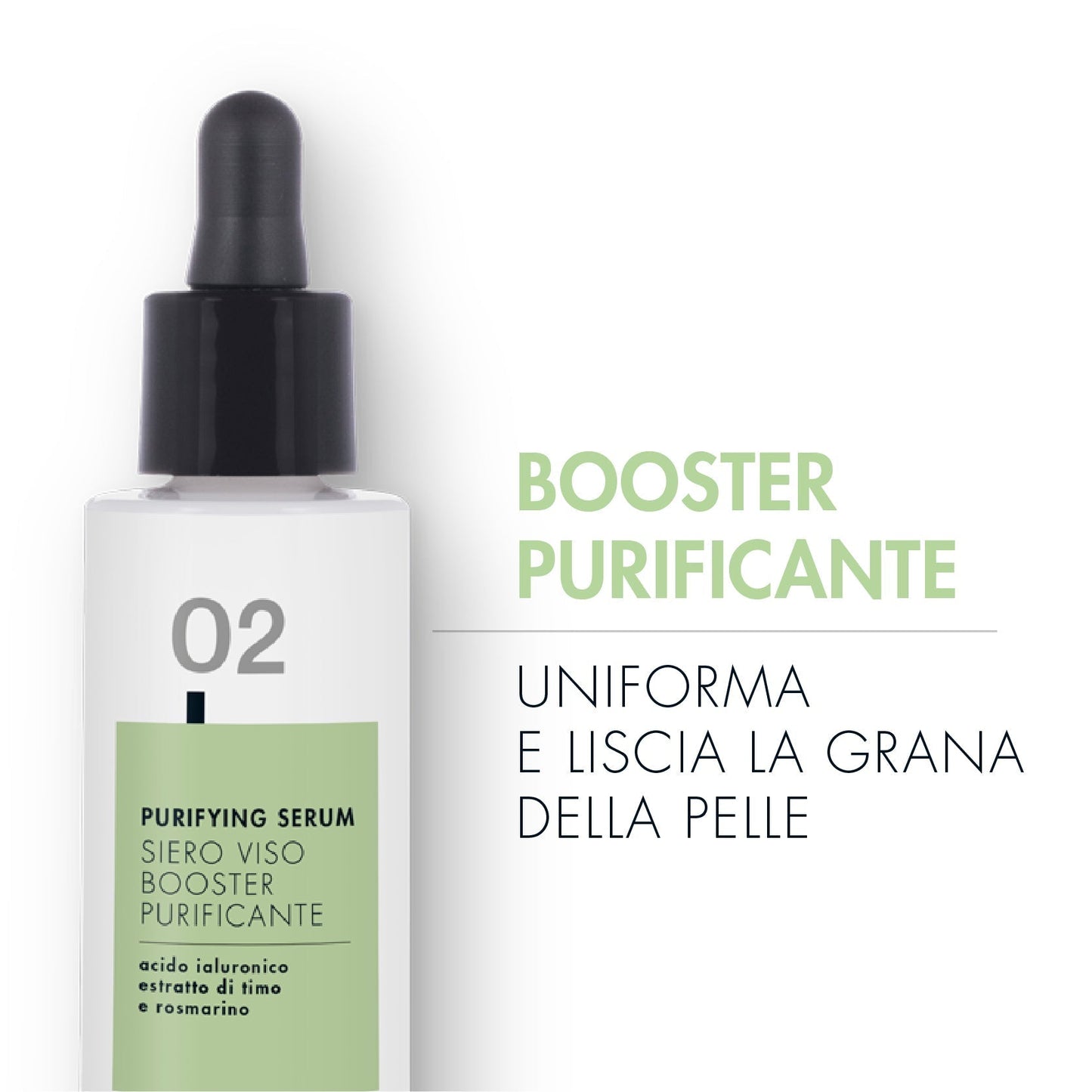 SIERO VISO BOOSTER PURIFICANTE NIACINAMIDE E TIOLISINA®